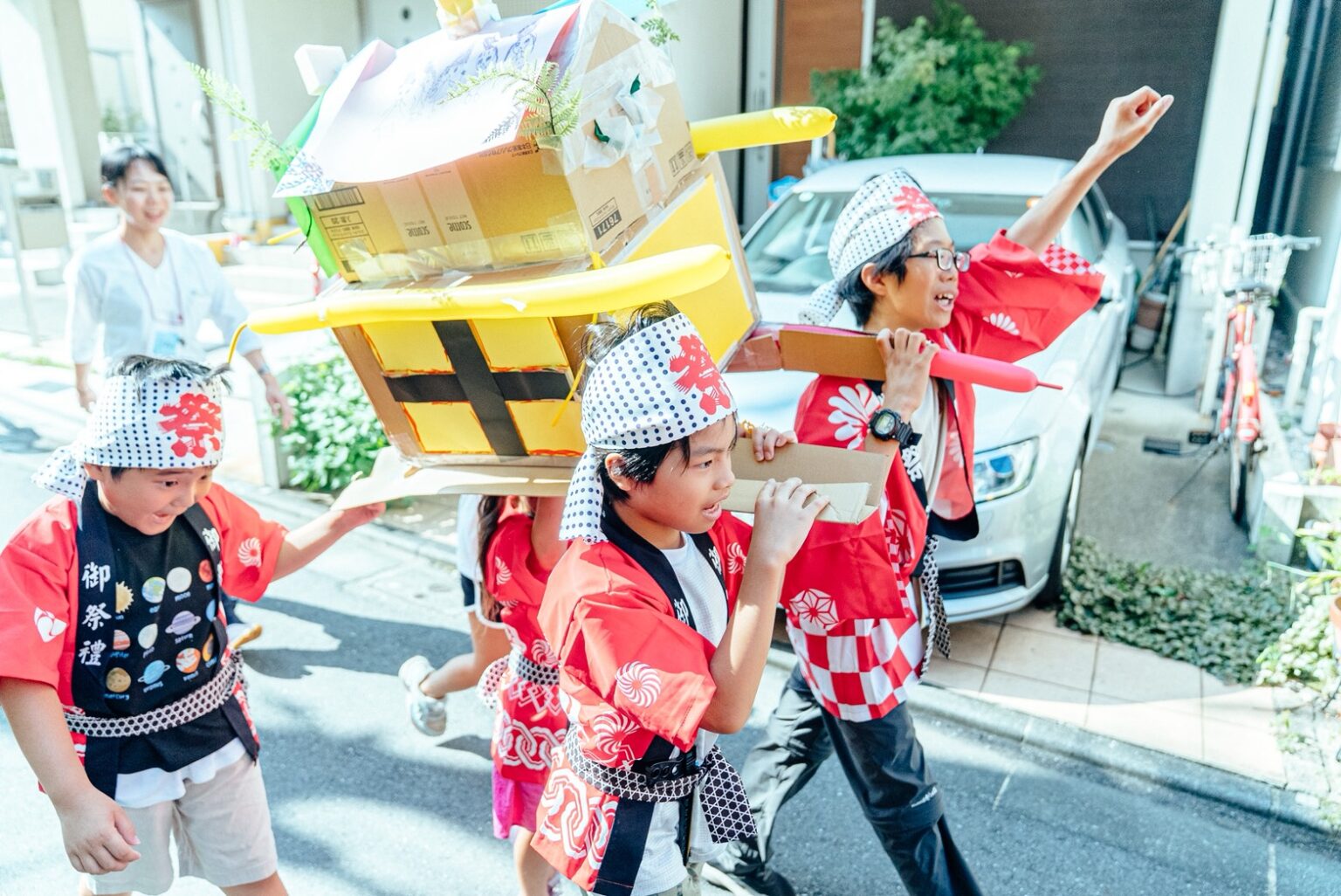 大人は見てて！子どもたちが考え、つくるお祭り「夏の自由研究×おまつり創作体験！ぼくらの『祭り』をつくろう！」【イベントレポート】